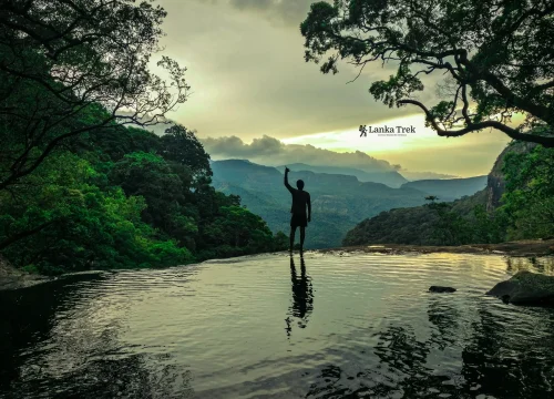 infinity pool in the knuckles mountain range