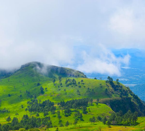 yahangala mountain in knuckles mountain range