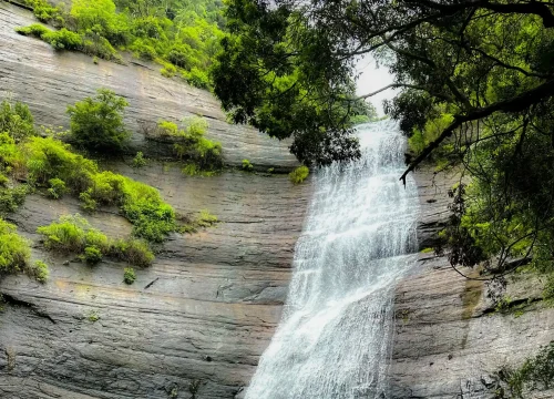 sansun falls knuckles mountain range